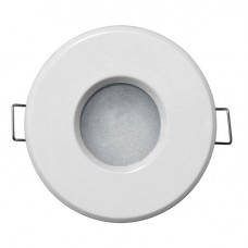 Σποτ Μπάνιου Στρογγυλό Χωνευτό Σταθερό Αλουμινίου Λευκό Στεγανό IP65 21-7940